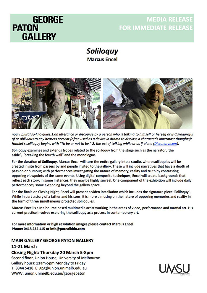 Soliloquy Marcus Encel